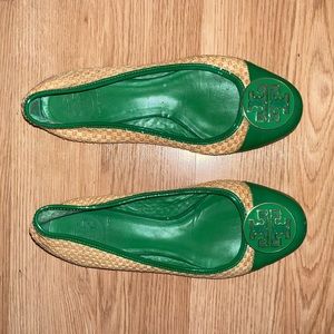 Tory Burch Green flats